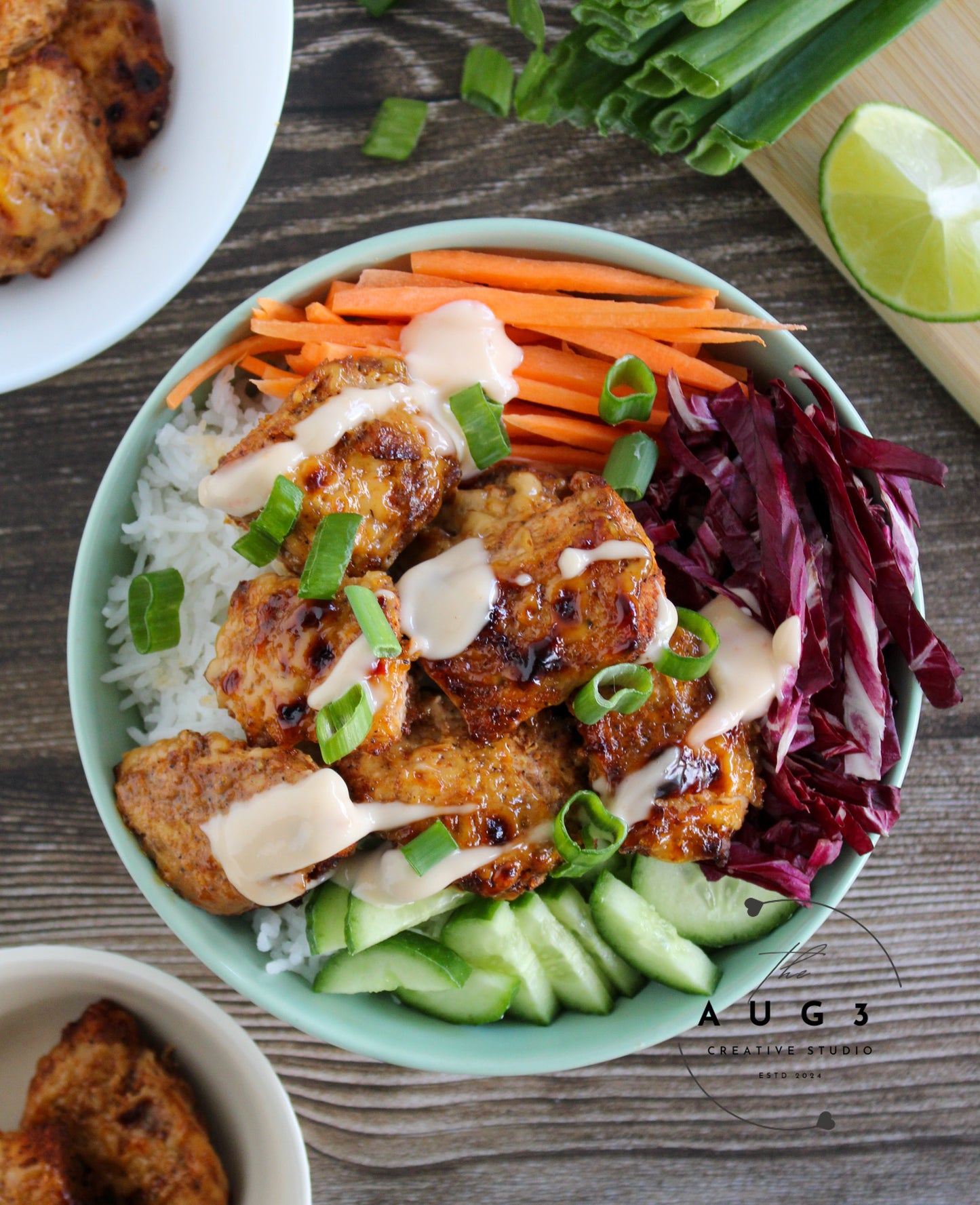 Baked Bang Bang Chicken Dinner Bowl