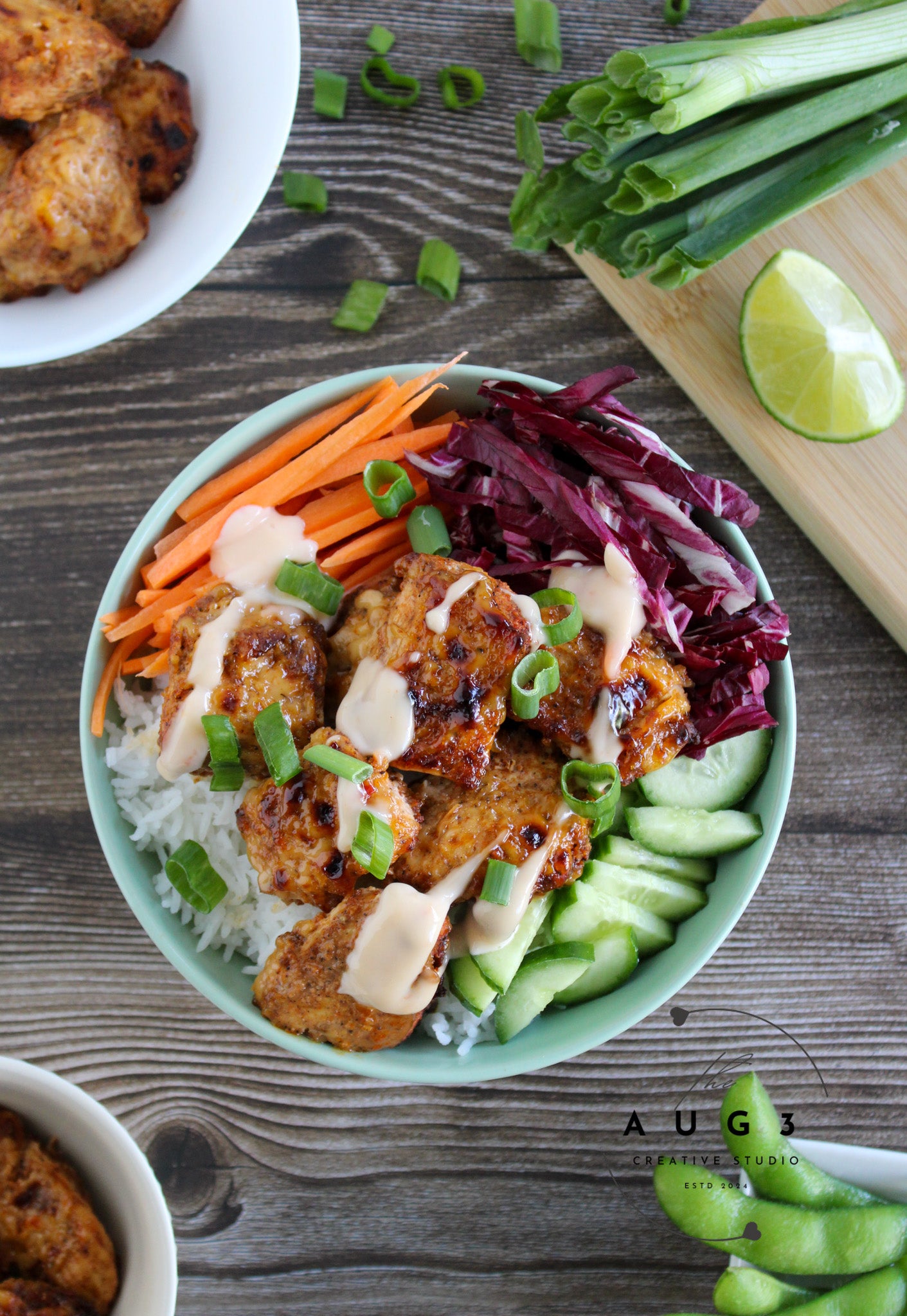 Baked Bang Bang Chicken Dinner Bowl