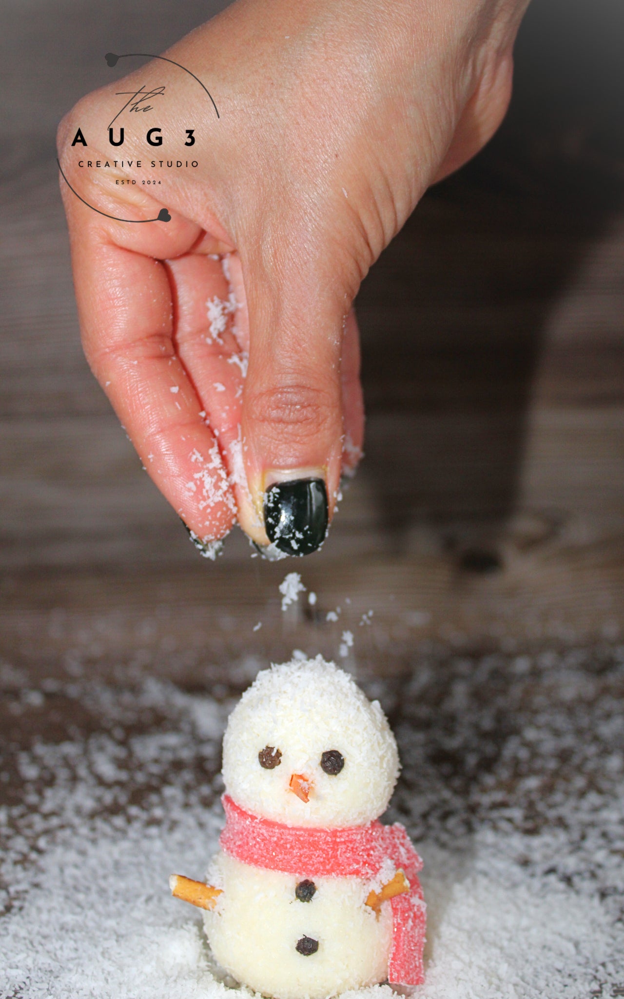 Dairy-Free Snowman Truffles- Set 2 of 3