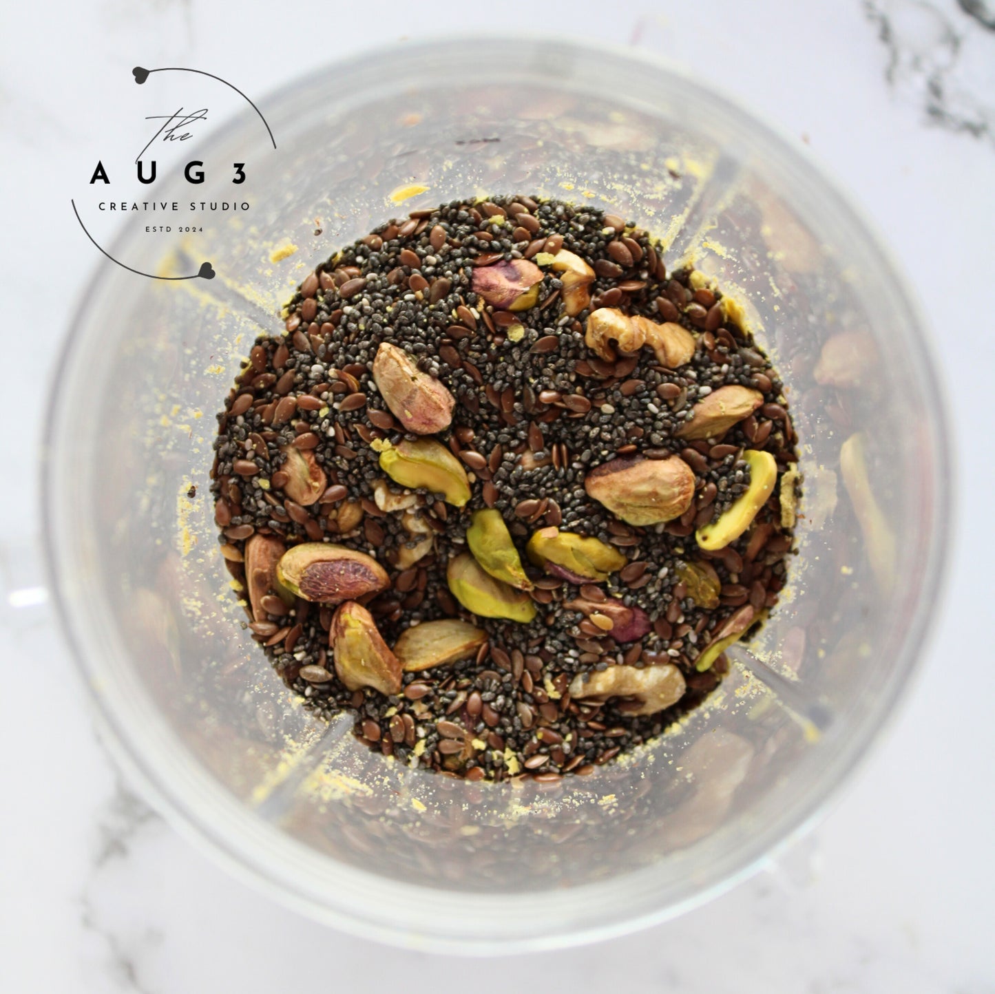 Brain Boost Bliss Balls with Pistachios, Walnuts & Dark Chocolate- Set 2 of 3