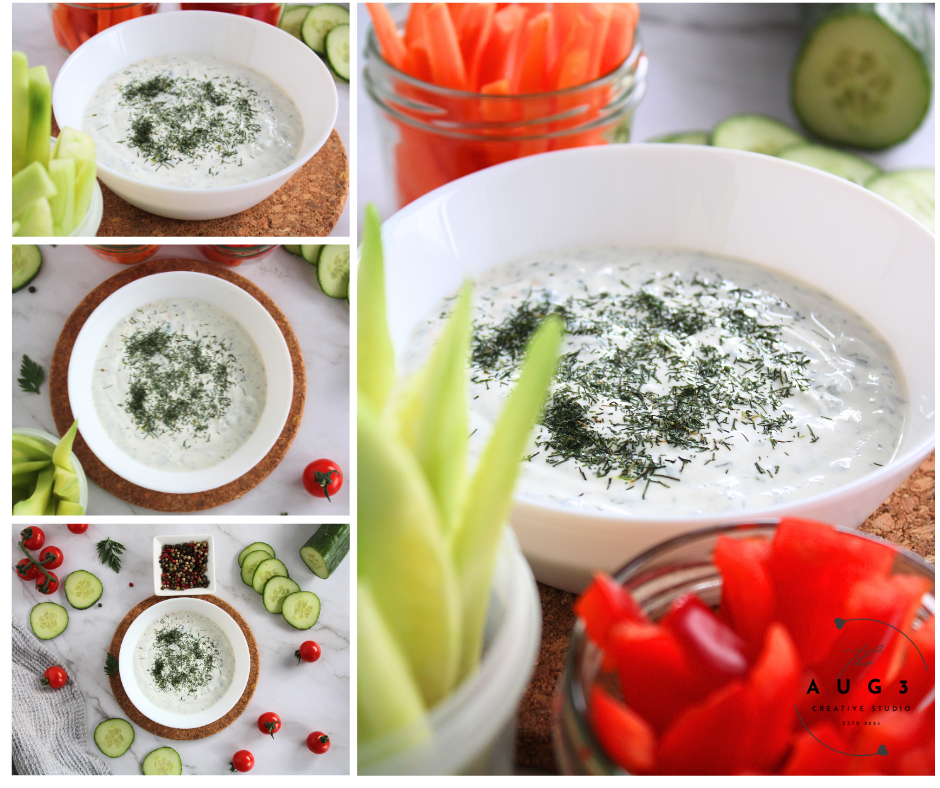 Creamy High-Protein Cottage Cheese Dip: Healthy & Delicious - Set 2 of 3