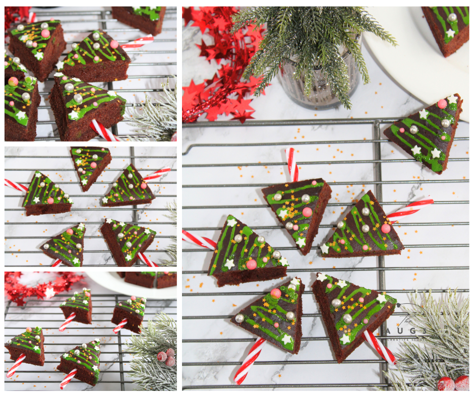 Christmas Tree Date Brownies- Set 2 of 3