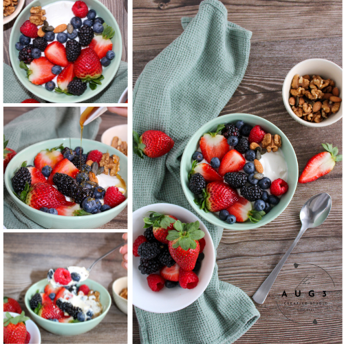 High-Protein Cottage Cheese Yogurt Bowl