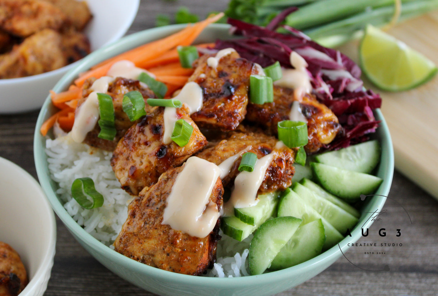 Baked Bang Bang Chicken Dinner Bowl