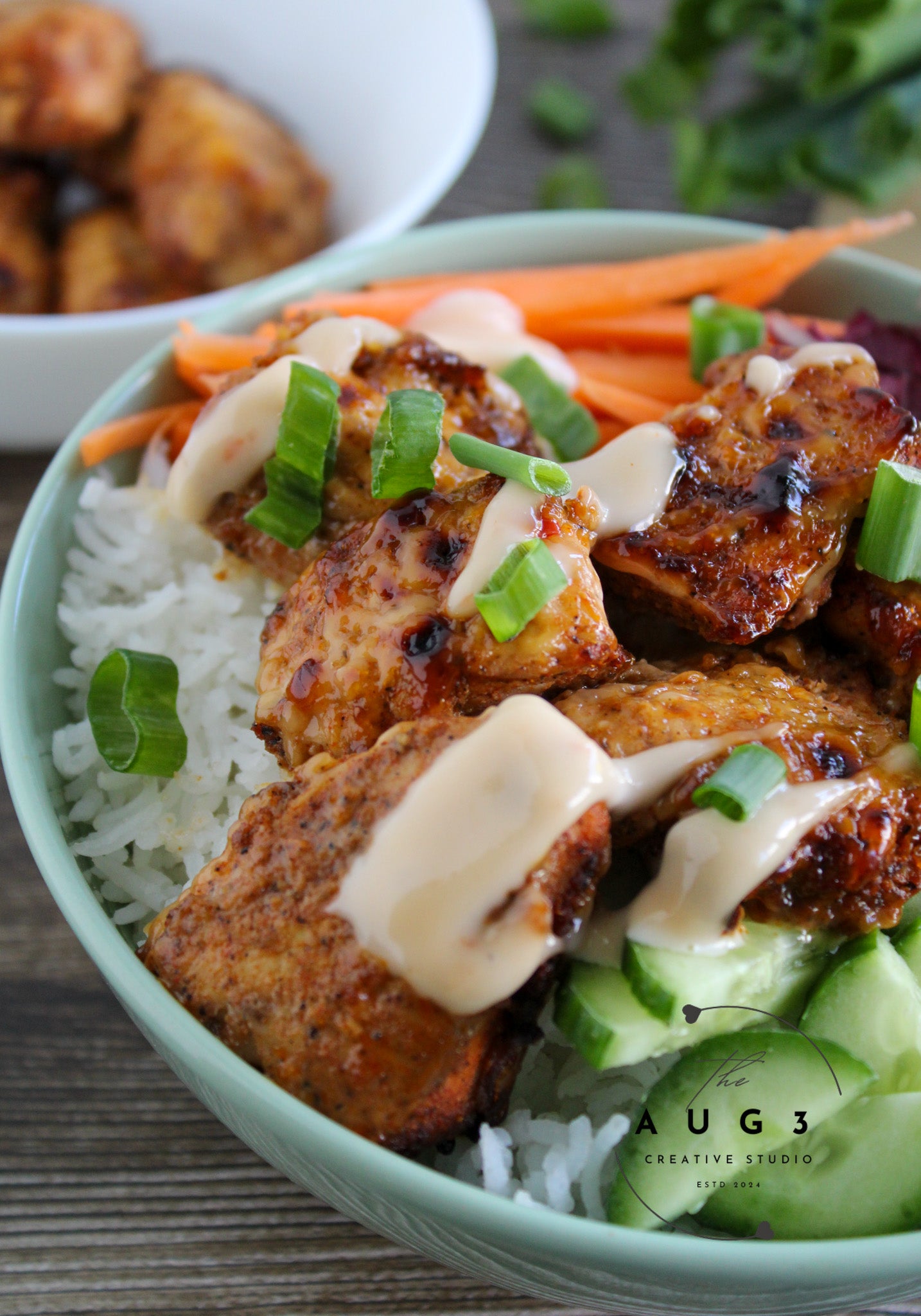 Baked Bang Bang Chicken Dinner Bowl