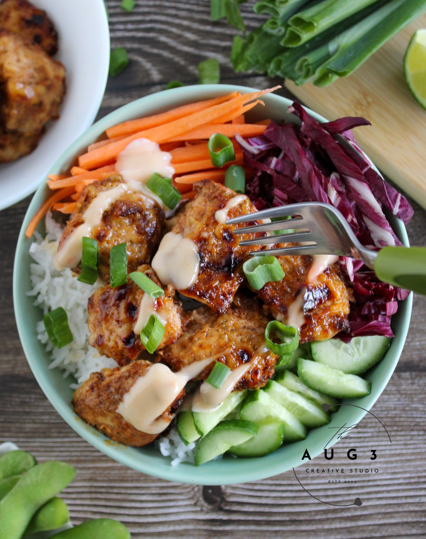 Baked Bang Bang Chicken Dinner Bowl