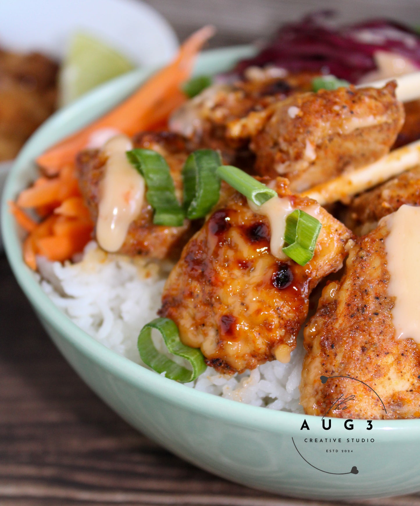 Baked Bang Bang Chicken Dinner Bowl