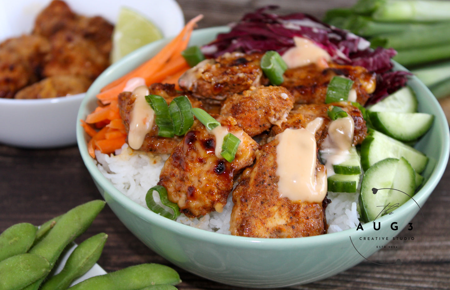 Baked Bang Bang Chicken Dinner Bowl