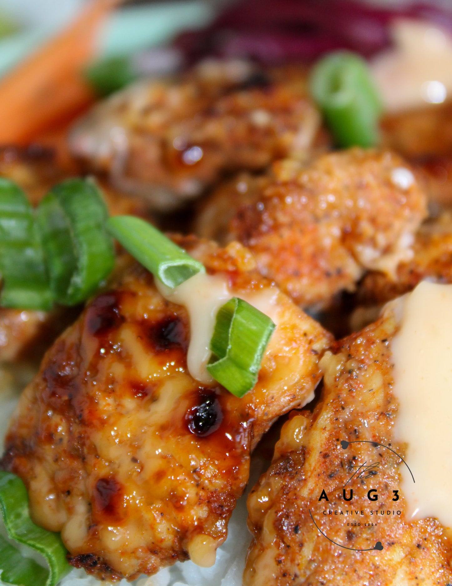 Baked Bang Bang Chicken Dinner Bowl