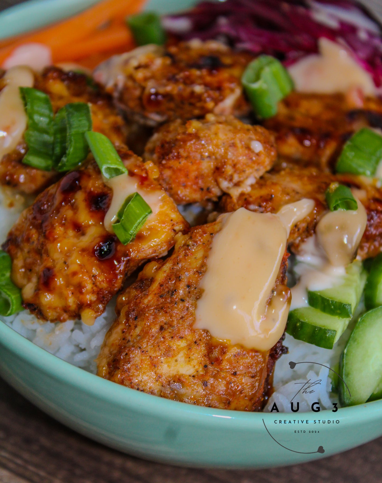 Baked Bang Bang Chicken Dinner Bowl