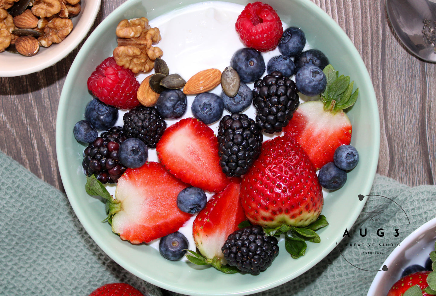 High-Protein Cottage Cheese Yogurt Bowl