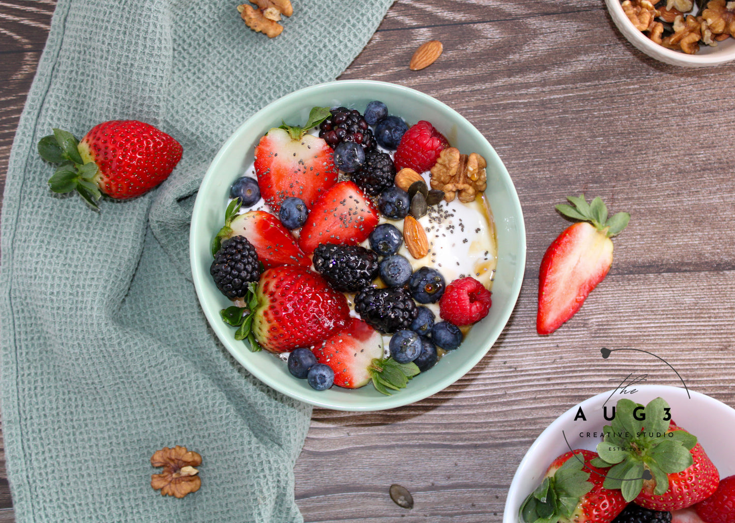 High-Protein Cottage Cheese Yogurt Bowl
