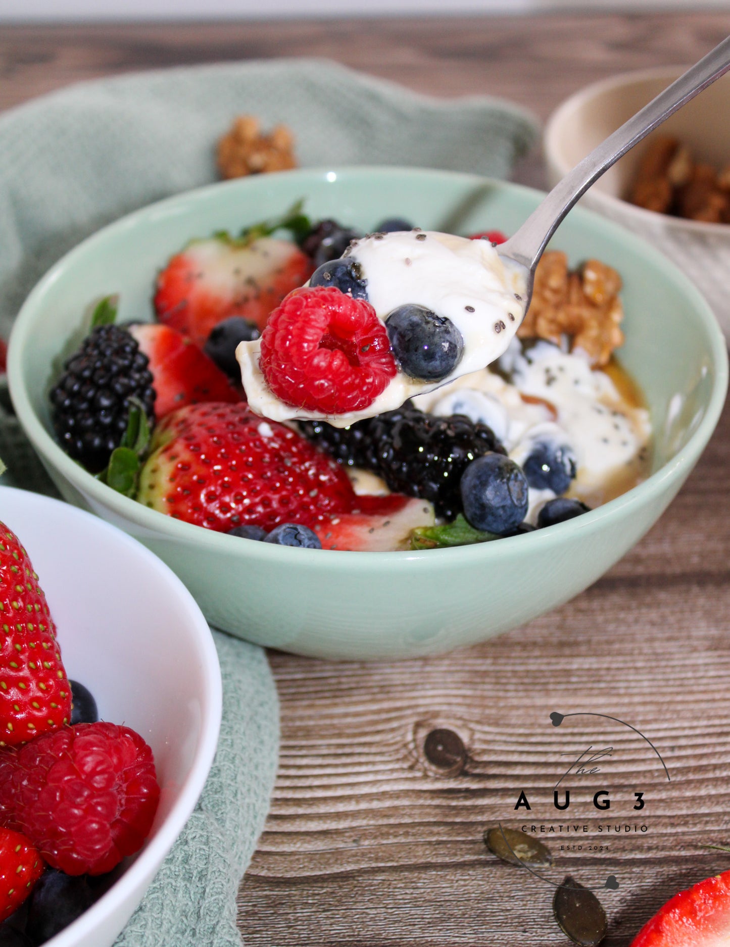 High-Protein Cottage Cheese Yogurt Bowl