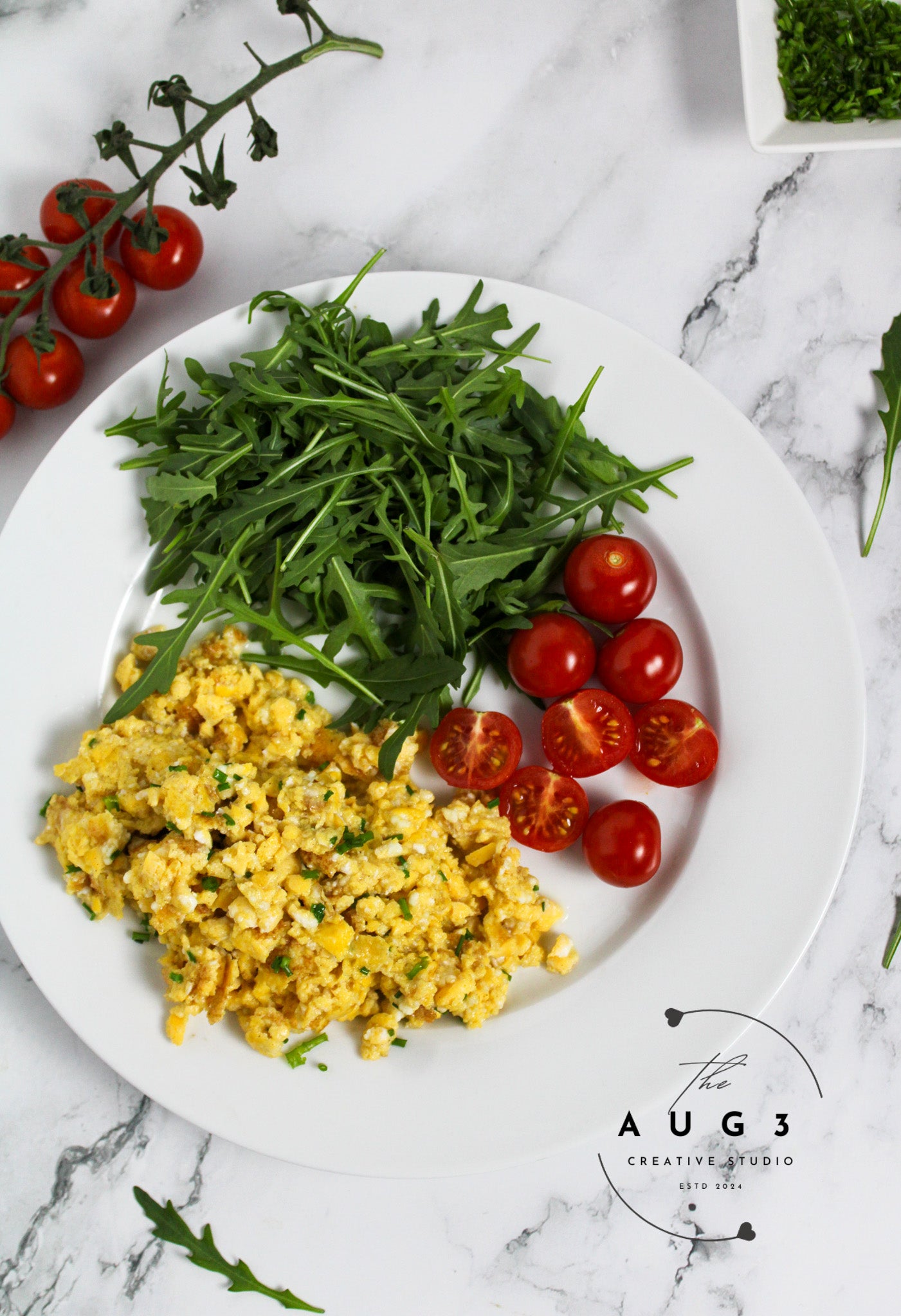5-Minute Egg & Cottage Cheese Scramble