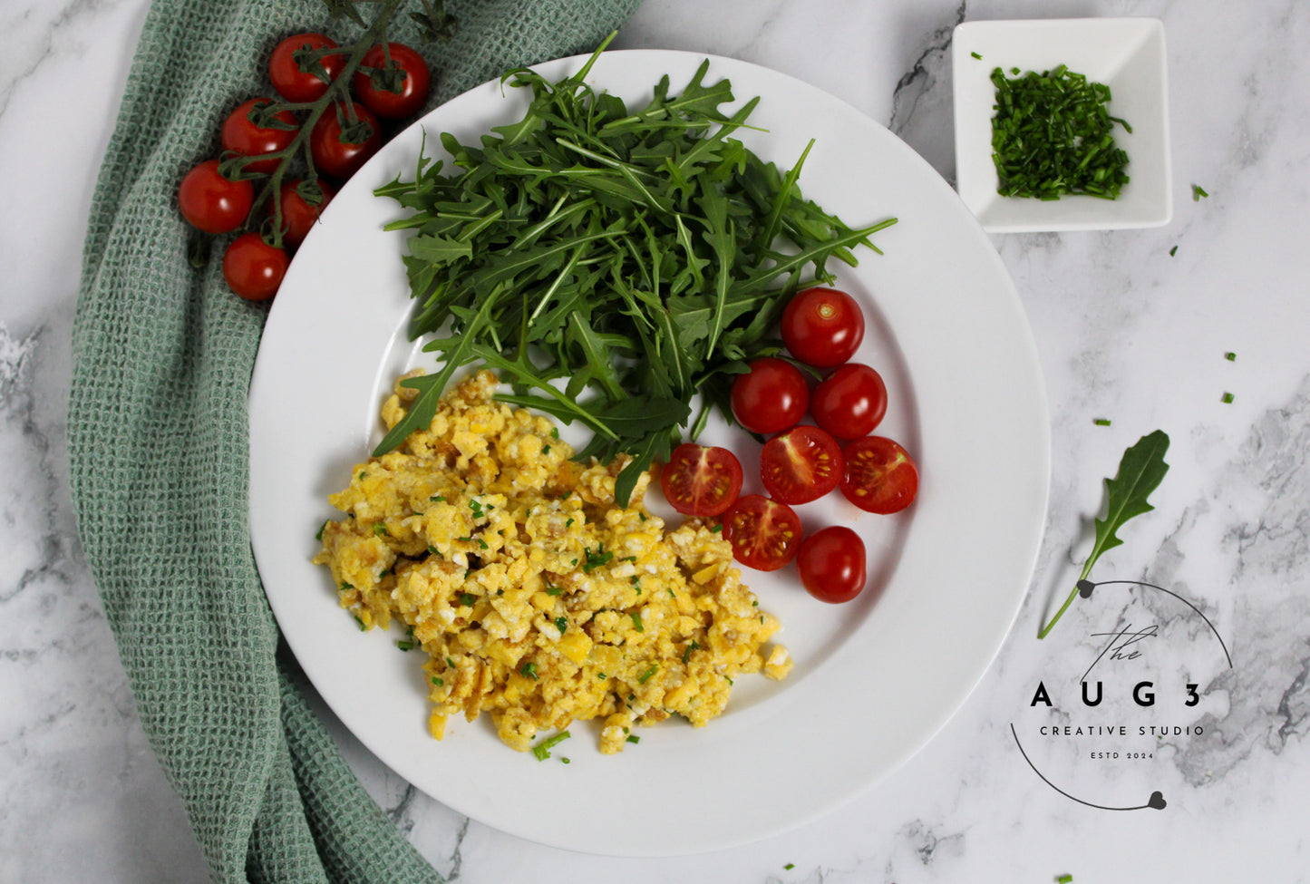 5-Minute Egg & Cottage Cheese Scramble