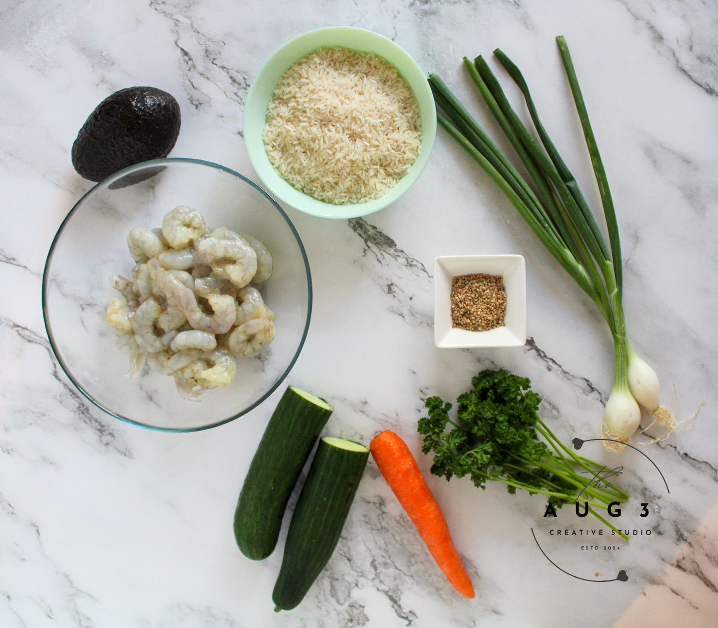 20-Minute High-Protein Shrimp Rice Bowl