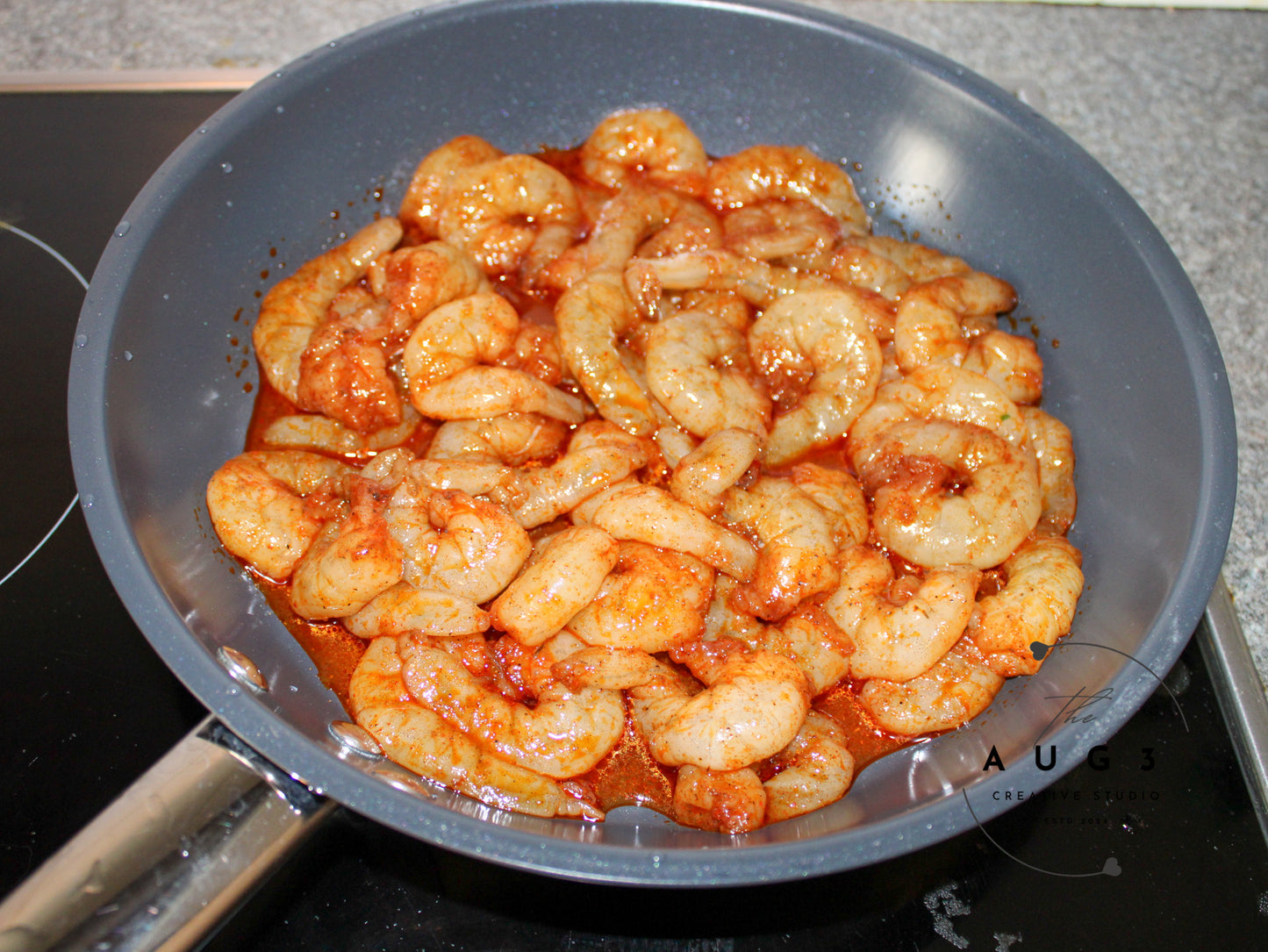 20-Minute High-Protein Shrimp Rice Bowl
