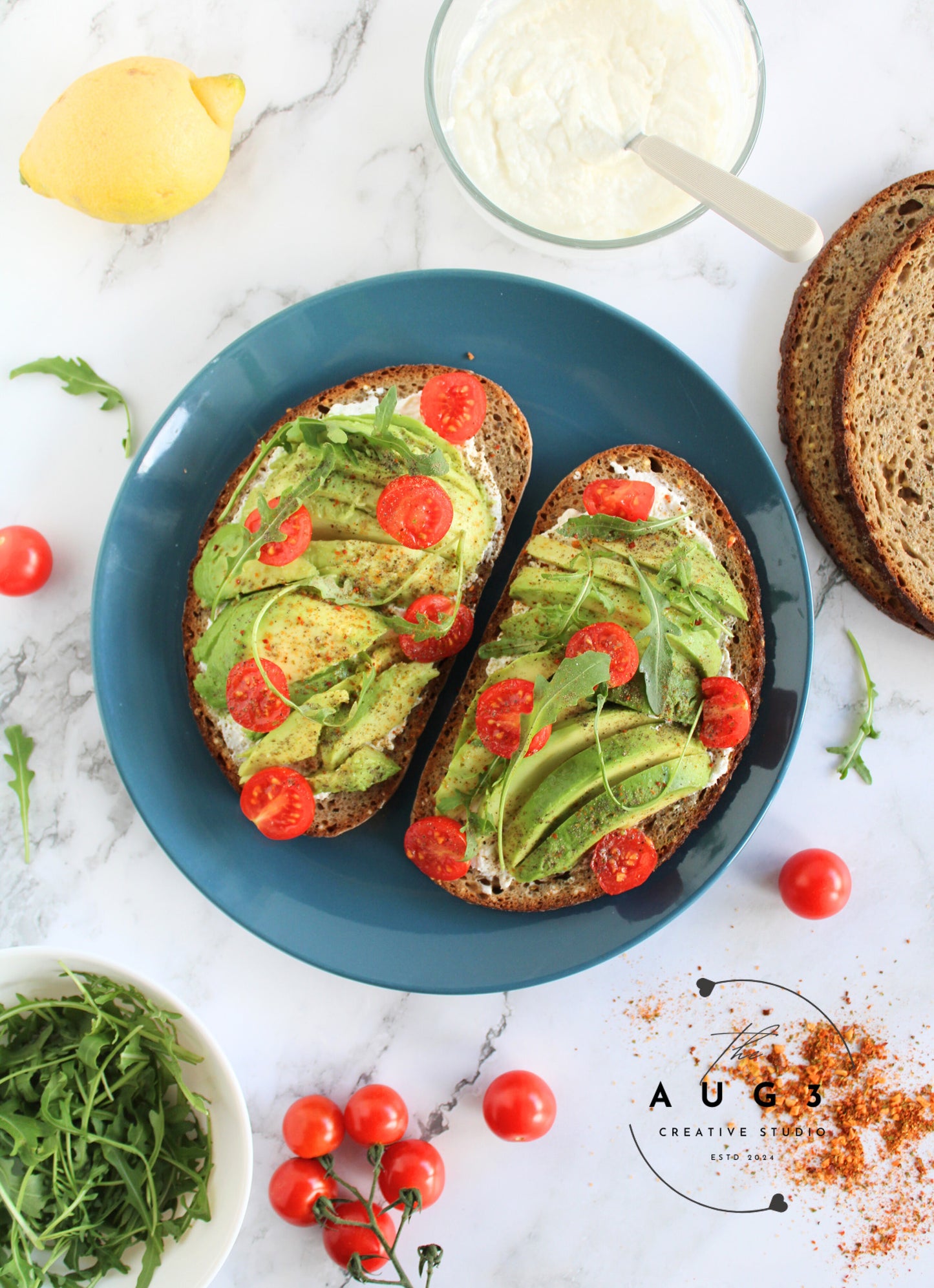Whipped Cottage Cheese Toast- Sweet & Savory High Protein Recipe