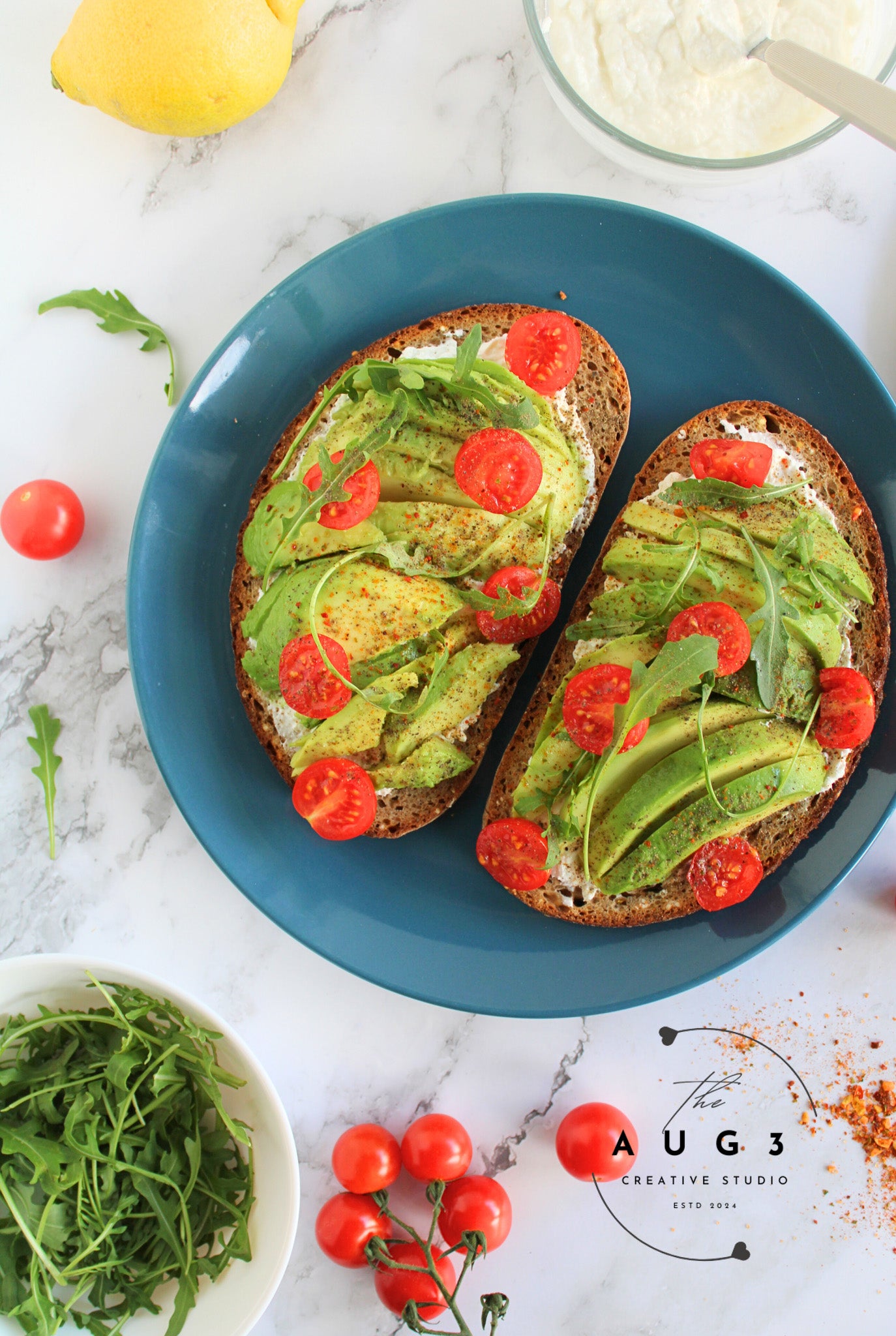 Whipped Cottage Cheese Toast- Sweet & Savory High Protein Recipe