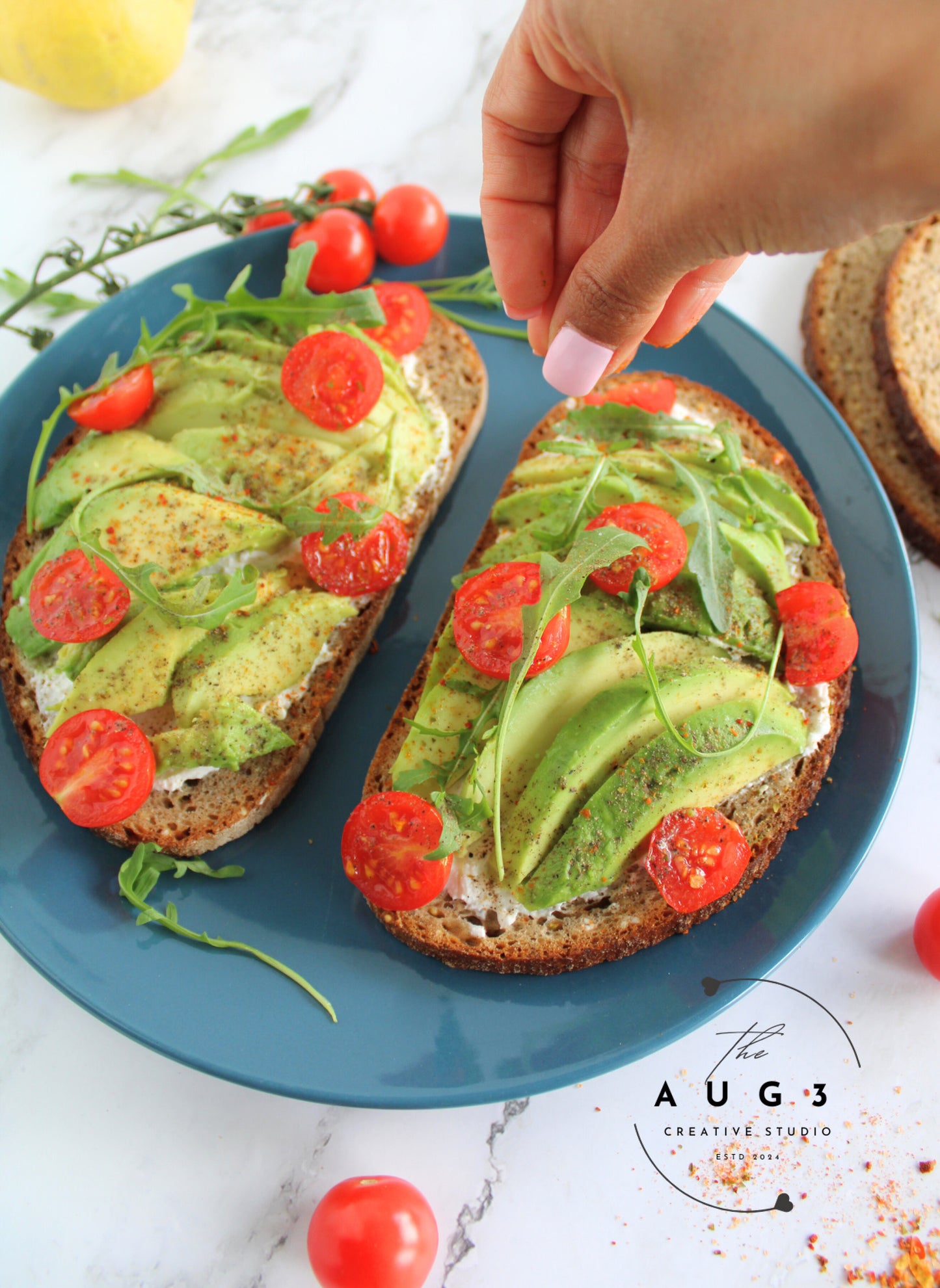 Whipped Cottage Cheese Toast- Sweet & Savory High Protein Recipe