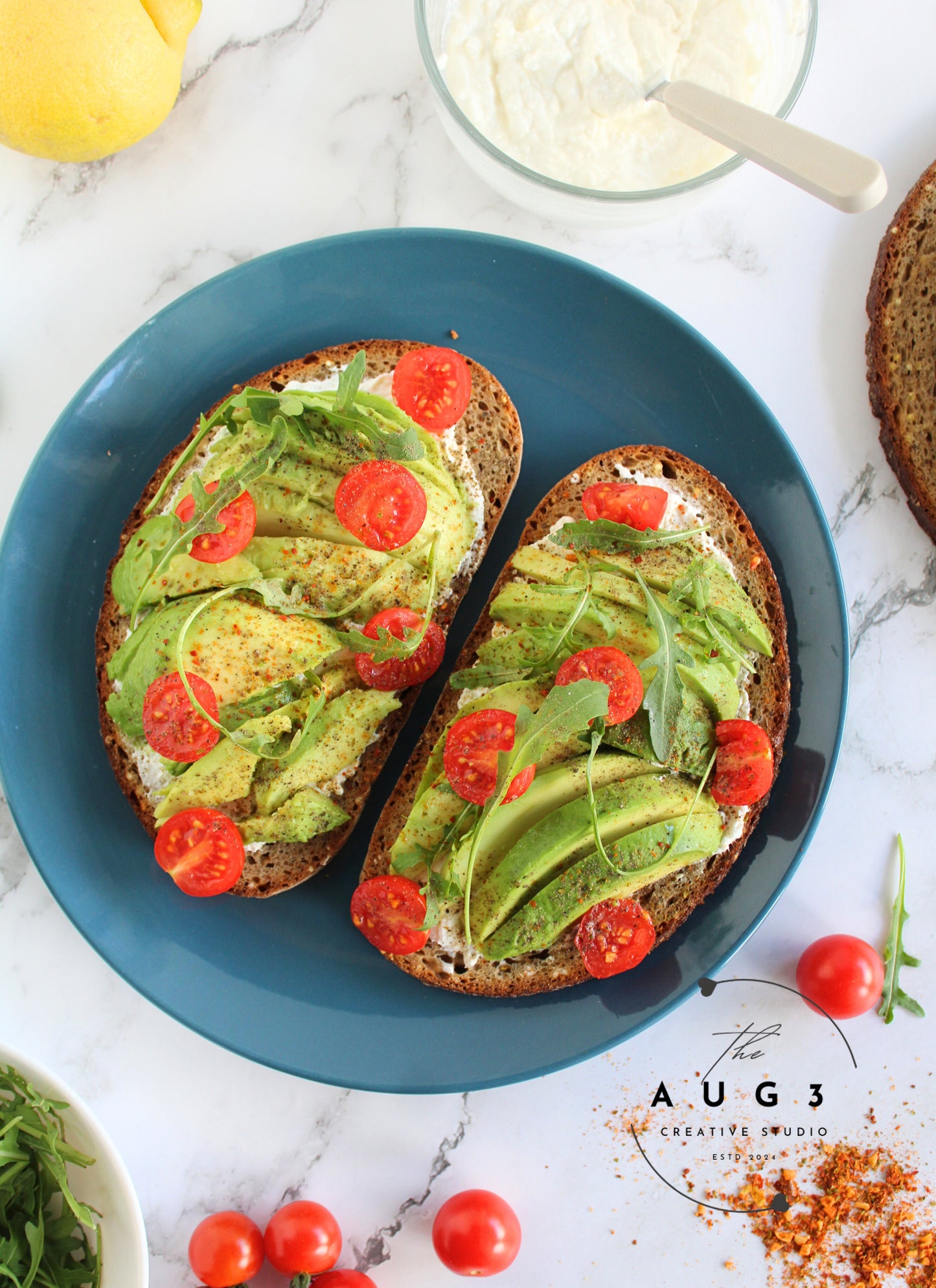 Whipped Cottage Cheese Toast- Sweet & Savory High Protein Recipe