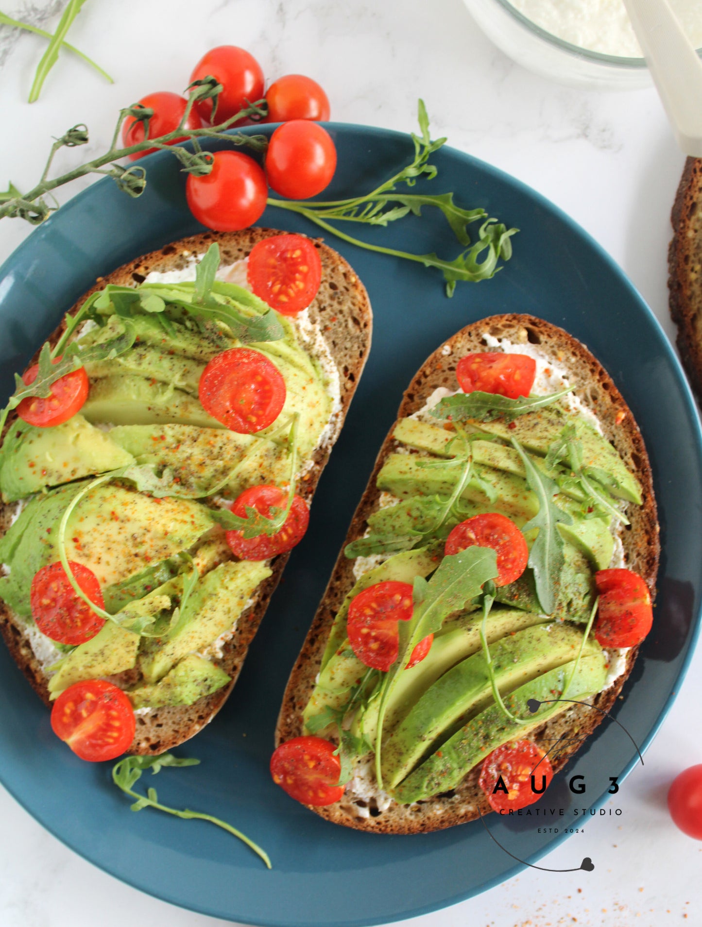 Whipped Cottage Cheese Toast- Sweet & Savory High Protein Recipe