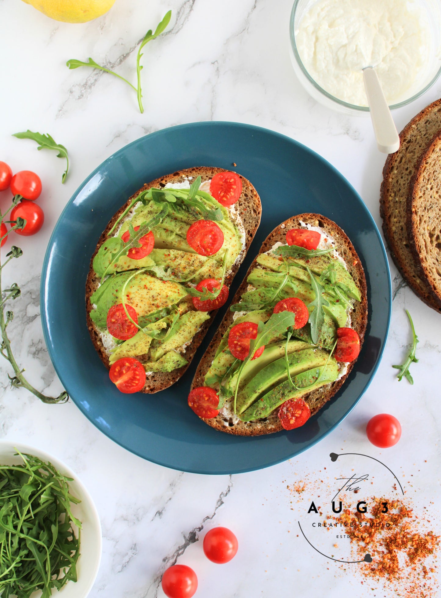 Whipped Cottage Cheese Toast- Sweet & Savory High Protein Recipe
