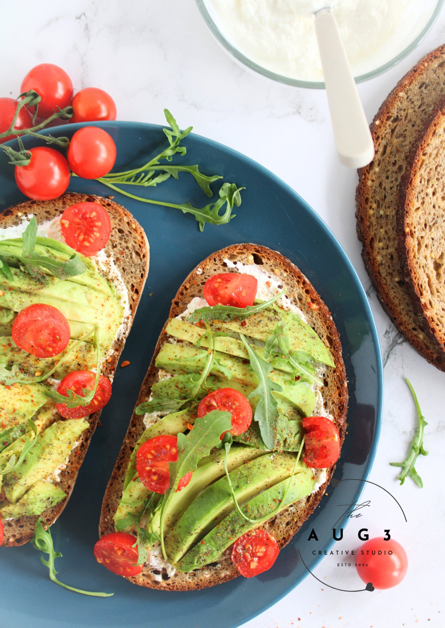 Whipped Cottage Cheese Toast- Sweet & Savory High Protein Recipe