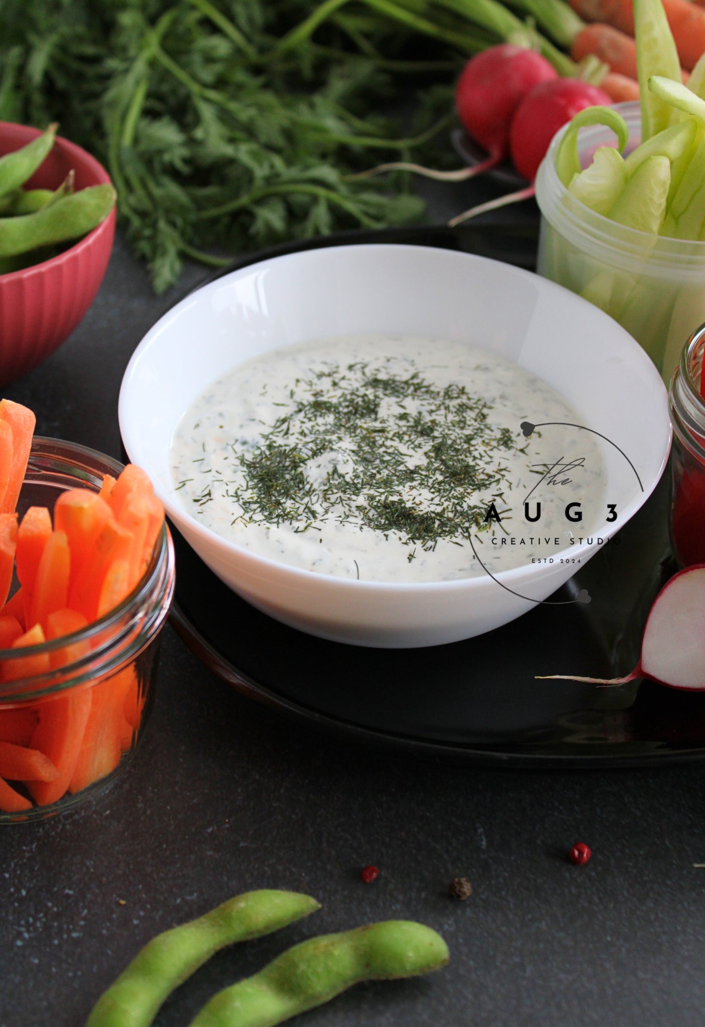 Creamy High-Protein Cottage Cheese Dip: Healthy & Delicious - Set 3 of 3