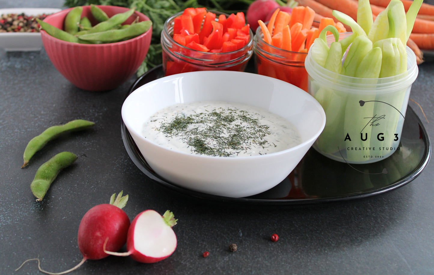 Creamy High-Protein Cottage Cheese Dip: Healthy & Delicious - Set 3 of 3