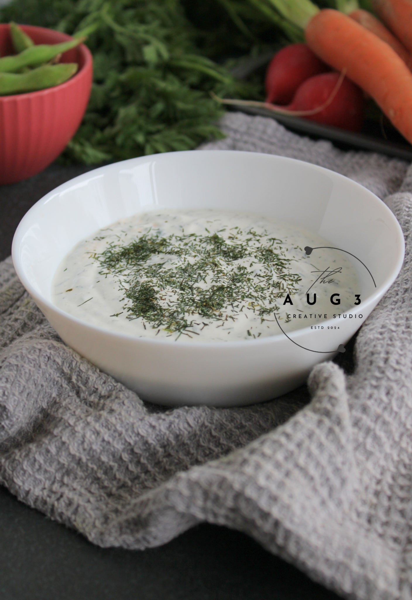 Creamy High-Protein Cottage Cheese Dip: Healthy & Delicious - Set 3 of 3