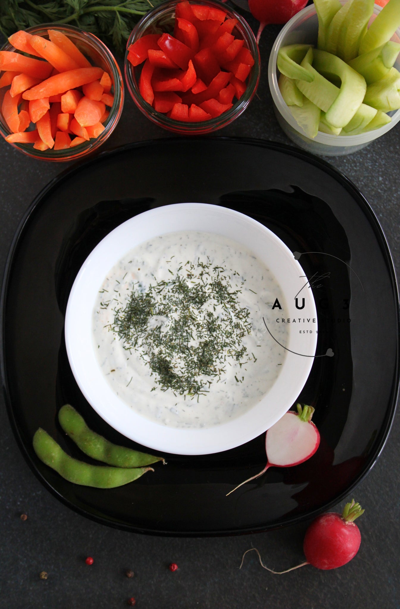 Creamy High-Protein Cottage Cheese Dip: Healthy & Delicious - Set 3 of 3