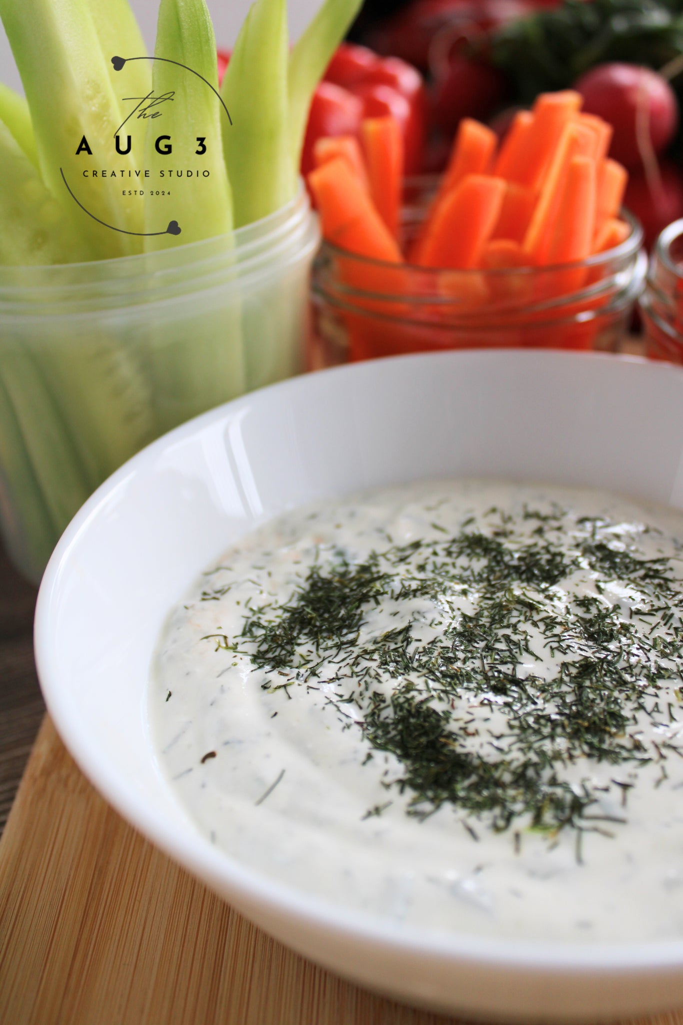Creamy High-Protein Cottage Cheese Dip: Healthy & Delicious - Set 1 of 3