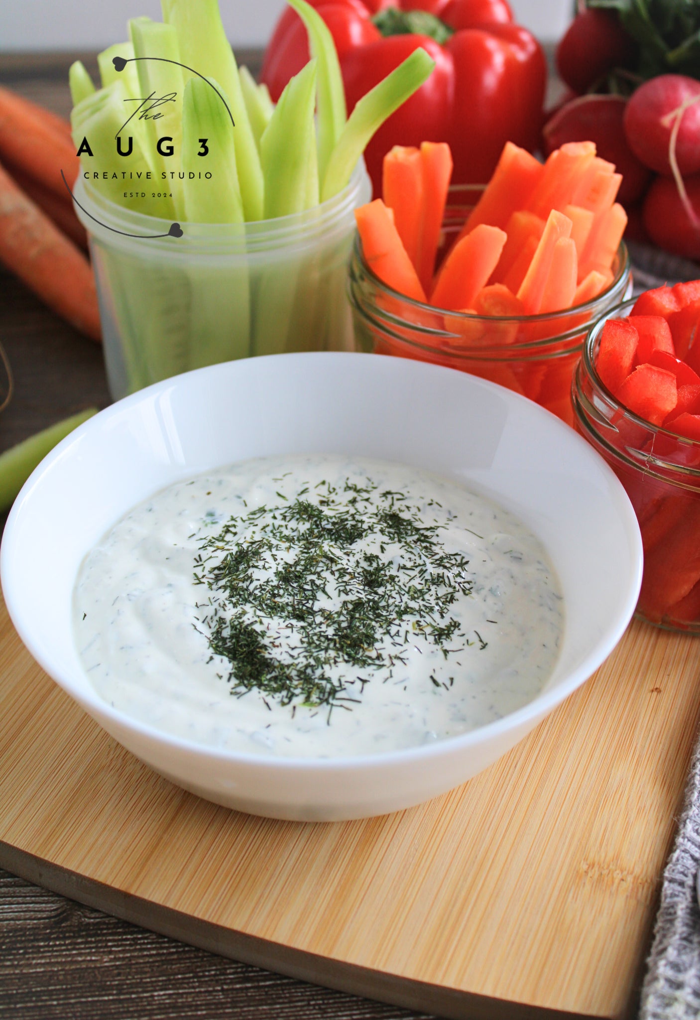Creamy High-Protein Cottage Cheese Dip: Healthy & Delicious - Set 1 of 3