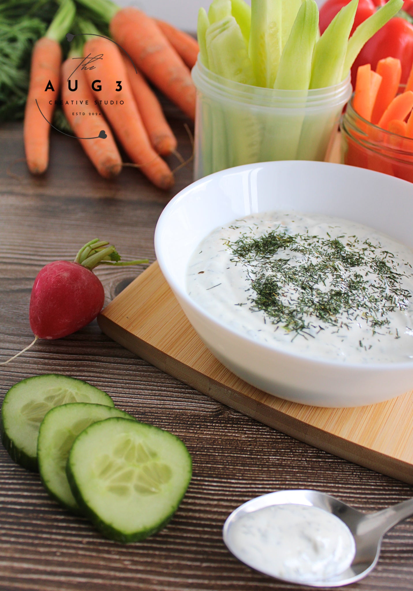 Creamy High-Protein Cottage Cheese Dip: Healthy & Delicious - Set 1 of 3