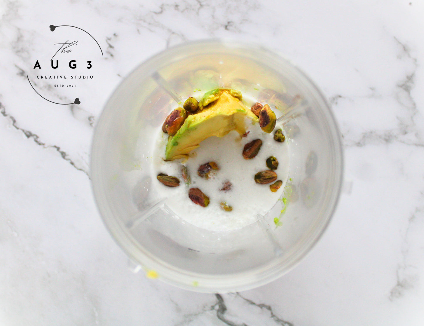 St. Patrick's Day Dates Brownie Trifle with Pistachios & Avocado- Set 1 of 3