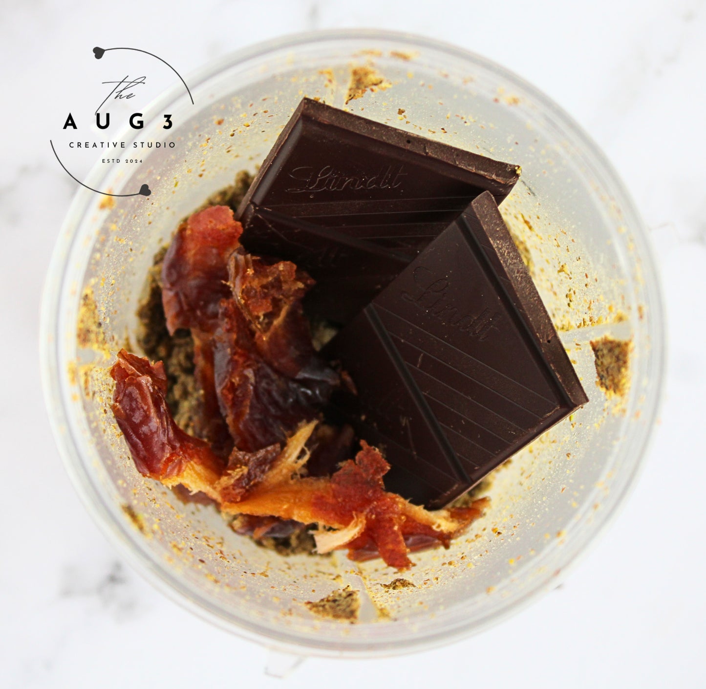 Brain Boost Bliss Balls with Pistachios, Walnuts & Dark Chocolate- Set 2 of 3